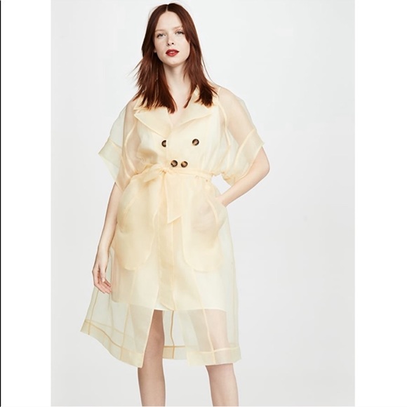 Baum Und Pferdgarten Dresses & Skirts - Baum Und Pferdgarten Devoré Sheer Wrap Dress